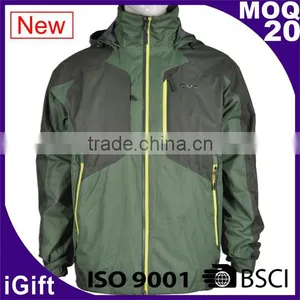 Custom Winter Fashion Baseball Collar Custom Plain Black Men Soft Shell Jacket thumbnail-5