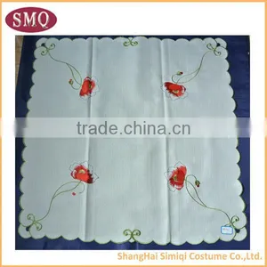 Beautiful Design Embroidery Taffeta Tablecloth thumbnail-1