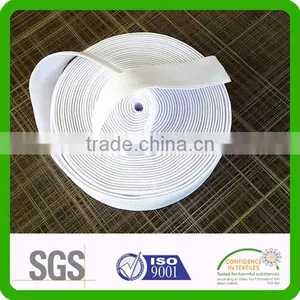 Bleached Snow White Yarn Predyed Good Stretch Large Extension Woven Elastic Waistband thumbnail-1