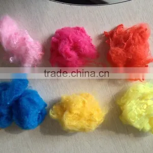 Dyed Recycled Polyester Staple Fibre thumbnail-1