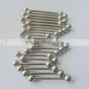 Unique Straight Barbell Tongue Ring Piercing Jewelry For Wholesale thumbnail-1