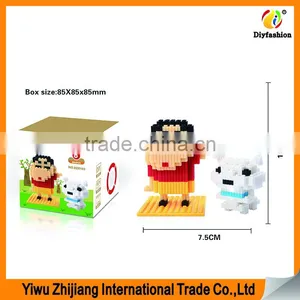 Hot Sale Cartoon Figure Mode 3D Mini Diamond Blocks Educational Building Blocks Toys for Childrens Gift Toys thumbnail-2