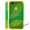Gorgeous Transparent Detachable Plastic Hard Case Cover for IPhone 4 IPhone4S thumbnail-1