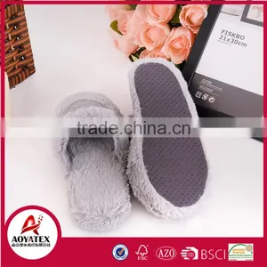 Hot Selling Nice and Warm Grey Heart Point Fashion Slippers thumbnail-2