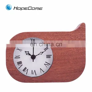 Consumable DIY Hot Selling Table Wooden Alarm Clock thumbnail-1