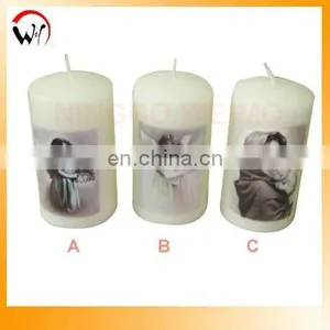 Angel Printed Candle thumbnail-1