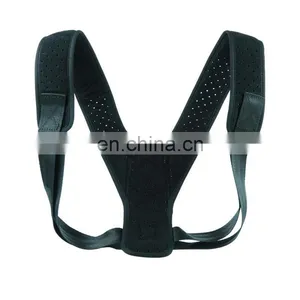 Widen Neoprene Clavicle Shoulder Back Support Belt Posture Corrector thumbnail-3