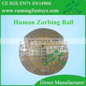 Inflatable Aqua Zorbing Ball, Human Hamster Balls For Adult, Cheap Zorb Ball For Sale thumbnail-6