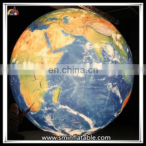 Best Quality Wholesale Inflatable Light Globe Advertising Light Ball Solar Planet thumbnail-1
