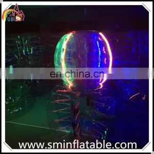 Promotion PVC/TPU Inflatable Led Bubble Ball, Led Lighted Soccer Bumper Balloon, Footabll Bubble Ball for Kids or Adult thumbnail-2