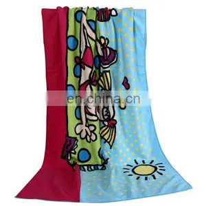 2017 New Cotton Printed Beach Towel Wholesale thumbnail-1