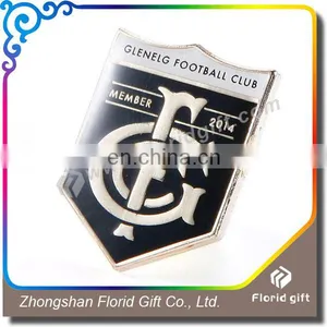 High Quality Gun Brand Logo Round Shape Custom Metal Tag Badge thumbnail-5