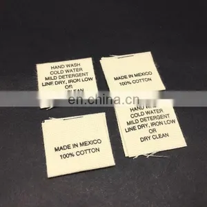 Garment Woven Label/tag/customized Clothing Silk Screen Label Printing thumbnail-6