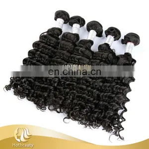 Good Quality Peruvian Deep Curl Human Weaving Hair thumbnail-2