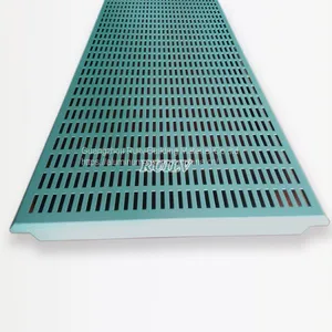600*1200mm Aluminum Clip in Ceiling/Aluminum Ceiling With Rectangle Hole/ Metal Ceiling Tile for AuDI 4S Store thumbnail-1