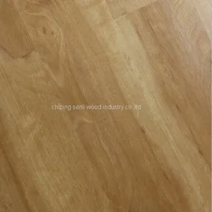 8mm Shining Waterproof Fireproof Laminate Wood Plank Flooring thumbnail-3