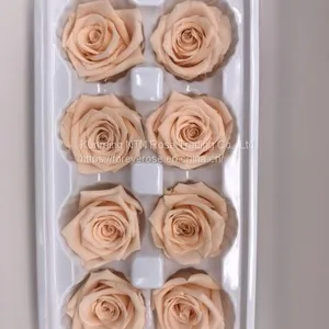 Preserved Flowers Wedding Bridal Bouquets Natural Eternal Roses thumbnail-3