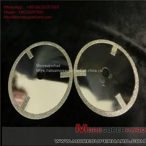 Electroplated Diamond Cutting Discs Have Very Sharp Cutting Performance and Generate Minimum Heat Alisa@moresuperhard.com thumbnail-1