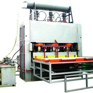Hydraulic Short Melamine Lamination Press Machine for MDF Board thumbnail-2