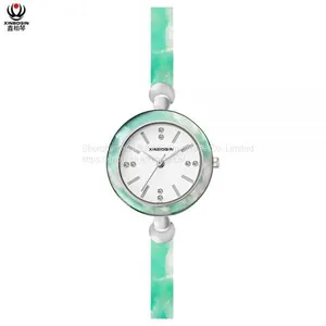 XINBOQIN Supplier Model Latest Design for Ladies Quality Brand Luxury Waterproof Acetate Watch thumbnail-1