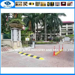Cheap China Wholesale Recycled Rubber Speed Bump Traffic One Way Speed Breaker Rubber Striped Speed Bump & End Caps thumbnail-4