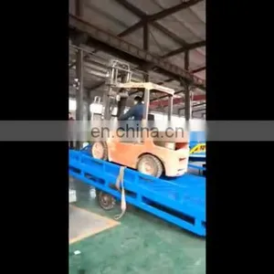 7LYQ Shandong SevenLift Electric Cylinder Hydraulic 10 Ton Forklift Load Container Dock Interior Ramp thumbnail-1