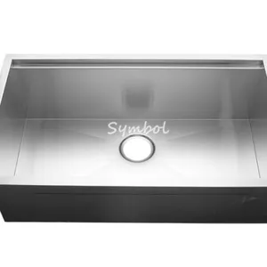 Undermount Single Stainless Kitchen Sink With Ledge thumbnail-3