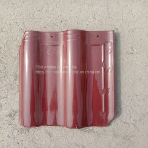 Colored Ceramic Roof Tiles Terrace Roofing Use For Buildings thumbnail-1