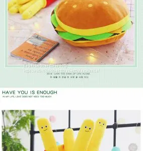 Hamburger Chips Plush Toys thumbnail-3