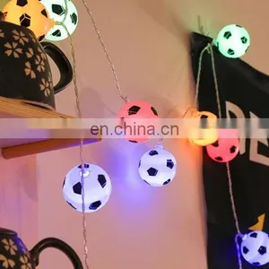 Solar Decorative Led Waterproof String Soccer Ball Lights Garden Home Indoor Outdoor Hanging Fairy Light World Cup Lighting thumbnail-5