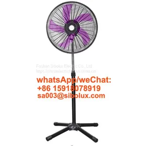 18 Inch Electric Plastic Standing Fan With Cross Base /Sibolux 18 Stand Fan AC Power thumbnail-1