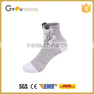 Hot Selling Frog Pattern Children Cute Cartoon Knitted Socks OEM thumbnail-1