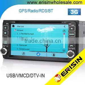 Erisin ES7603M Vios 2007 7" Car Audio DVD GPS Navigation System thumbnail-1