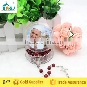 SGS Certification Wholesale Wood Rosary The Newest Religious thumbnail-1