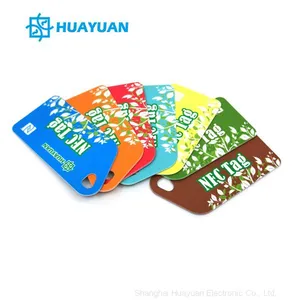 Colorful Proximity 13.56MHz T5577 Contactless Pear RFID Keyfob Tag thumbnail-3