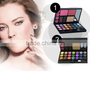 Multi-color Blusher/rouge/blush Powder Makeup Palete Including Eyeshadow,lip Gloss Adnd Blesher thumbnail-6