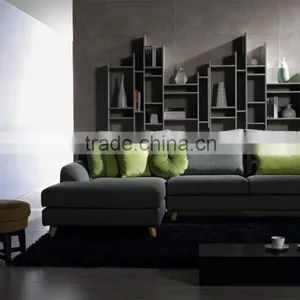 2015 Latest New Design European Style Fabric Living Room Corner Sofa Set thumbnail-2