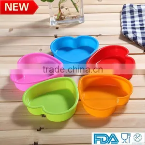 Food Grade Silicone Heart Cake Mold Silica Mold thumbnail-1