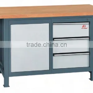 Cold Rolled Steel Garage Use Workbench With Wood Top AX-3322 thumbnail-2
