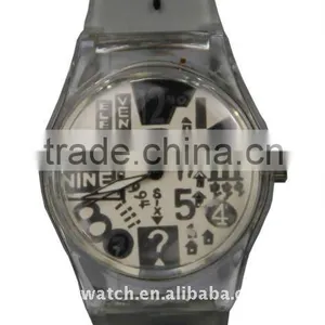 Plastic Quartz Promotation Watch thumbnail-1