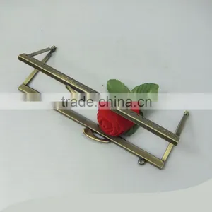 2014 Most Popular and Fashionable Clutch Bag Antique Brass Frame thumbnail-4