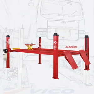 Hydraulic Four Post Car Lift / Wheel Alignment Hoist for Parking Lift Equipment Machine V-PBS-C-6340 thumbnail-1