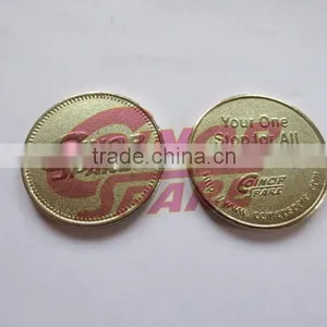 China Factory Price Top Quality Vending Game Machine 2 Color Brass Token thumbnail-6