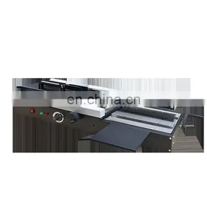A4 Size Desktop Book Glue Binding Machine 320mm Desktop Glue Book Binding Machine Glue Binding Machine thumbnail-1