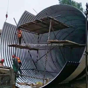 Bridge Culvert Hot Dip Galvanized Steel Pipe Large Diameter thumbnail-4