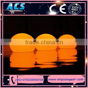 ACS PVC Material Outdoor Decoration Waterproof Color Changing Led Solar Ball Light thumbnail-1