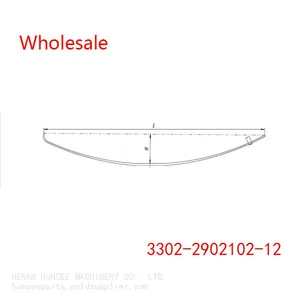 GAZ Front Leaf Springs 3302-2902102-12 Wholesale thumbnail-1