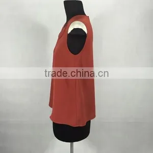 The Latest German Women's Waist Beads Sleeveless Blouse thumbnail-5