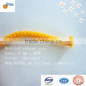 High Quality 100% Cotton Braided Cotton Rope thumbnail-3