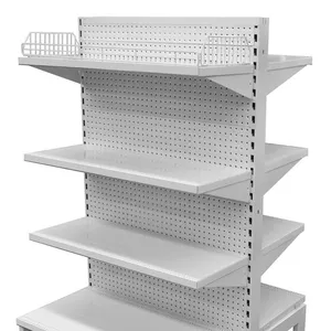 Retail Store Usage Display Rack Shelves Shelving Light Duty Supermarket Shelf Double-Sided Storage Shelves thumbnail-4